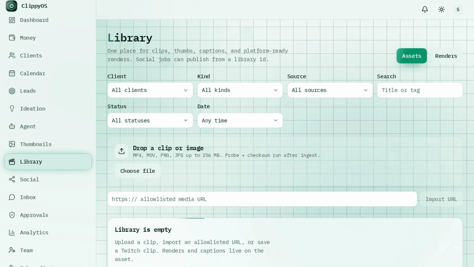 Library in ClippyOS